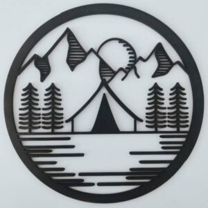 Stenska dekoracija Gorska hiša