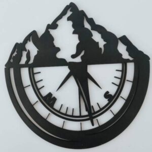 Stenska dekoracija Kompas