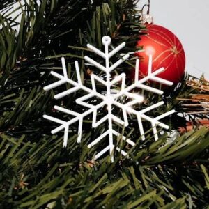 Pleksi božični okrasek - praznična dekoracija za božično drevo