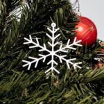 Pleksi božični okrasek - praznična dekoracija za božično drevo