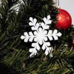 Pleksi božični okrasek - praznična dekoracija za božično drevo