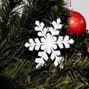 Pleksi božični okrasek - praznična dekoracija za božično drevo