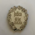 Spominski magnet za goste - venček