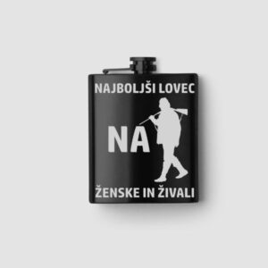 Gravirana prisrčnica "Lovec" - Črna