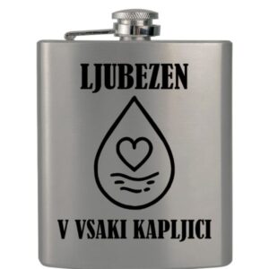 Gravirana prisrčnica "Ljubezen v vsaki kapljici"