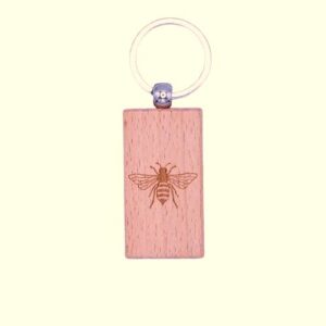 Lesen obesek za ključe - "Čebela"