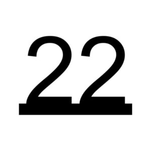 Pleksi hišna številka